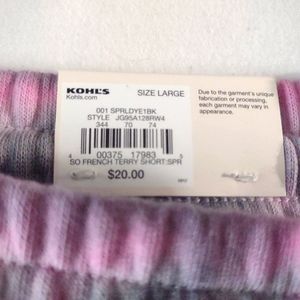 SO french terry shirts. NWT